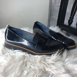 Dr scholls webster patent leather loafer shoes